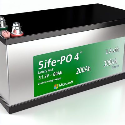 51.2V LiFePO4 Battery Pack  200Ah And 300Ah For Solar Energy Storage