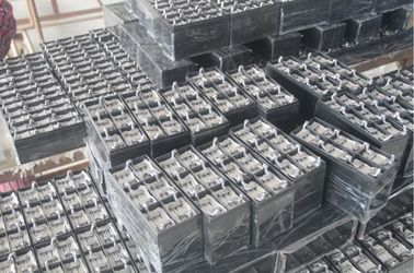 Pasted flat type rechargeable lead acid battery