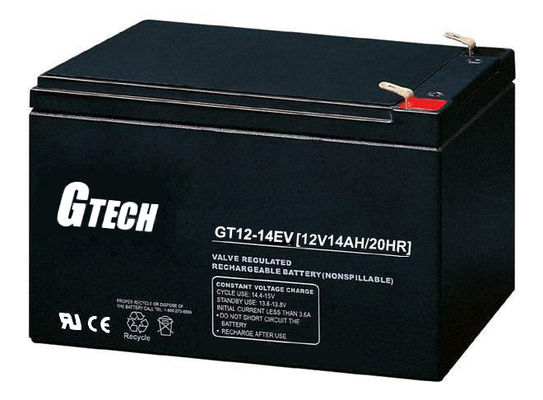 Maintenance Free Sealed Lead Acid Battery 12v 14ah For Ups System