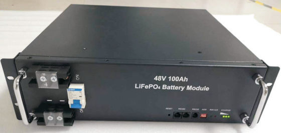 накопление энергии большой емкости батареи 4800WH фосфорнокислого железа лития 100A