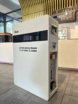 Долговечная батарея LiFePO4 12V 24V 48V 51.2V 10AH - 400AH для хранения солнечной энергии
