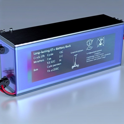 Long-Lasting E Scooter Battery Pack with Expected Cycle Life of 1C At 25C and N/A Technical Parameters
