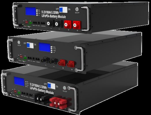 Долговечная батарея лития 51.2V 100Ah для хранения энергии