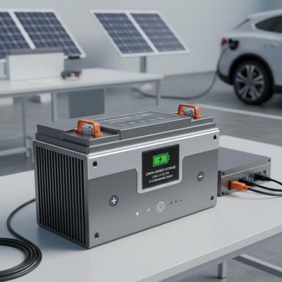 Длинный цикл жизни LiFePO4 Battery Pack Energy Storage Solution Подходит для электромобилей и систем возобновляемой энергии