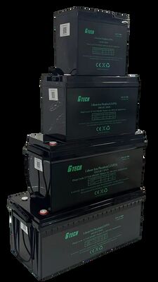 G TECH 12.8V314AH Замена свинцовой кислоты LiFePO4 батарея 6000 раз Долгий цикл жизни