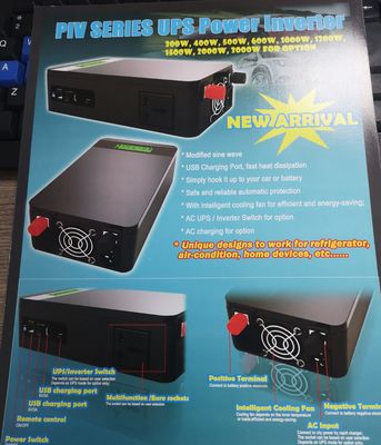 AC серии 300W 3000W PIV доработал инвертор волны синуса