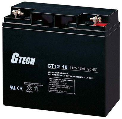 Загерметизированная телекоммуникациями батарея 12v 18ah свинцовокислотная для солнечной системы UPS